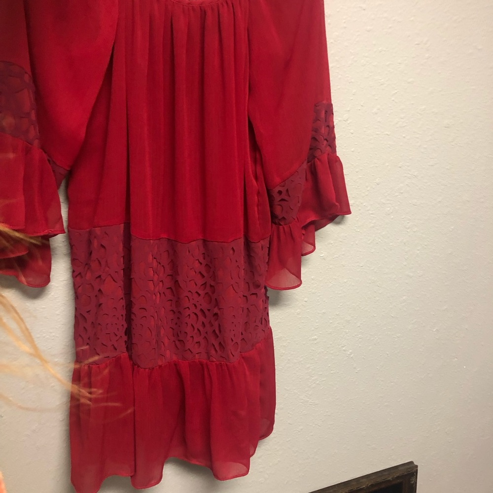 red dress!